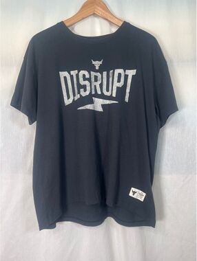 Under Armour Project Rock Disrupt Graphic Tee Womens XL